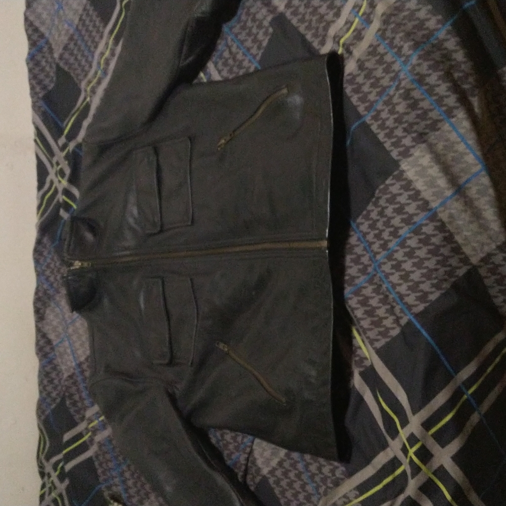 Leather jacket